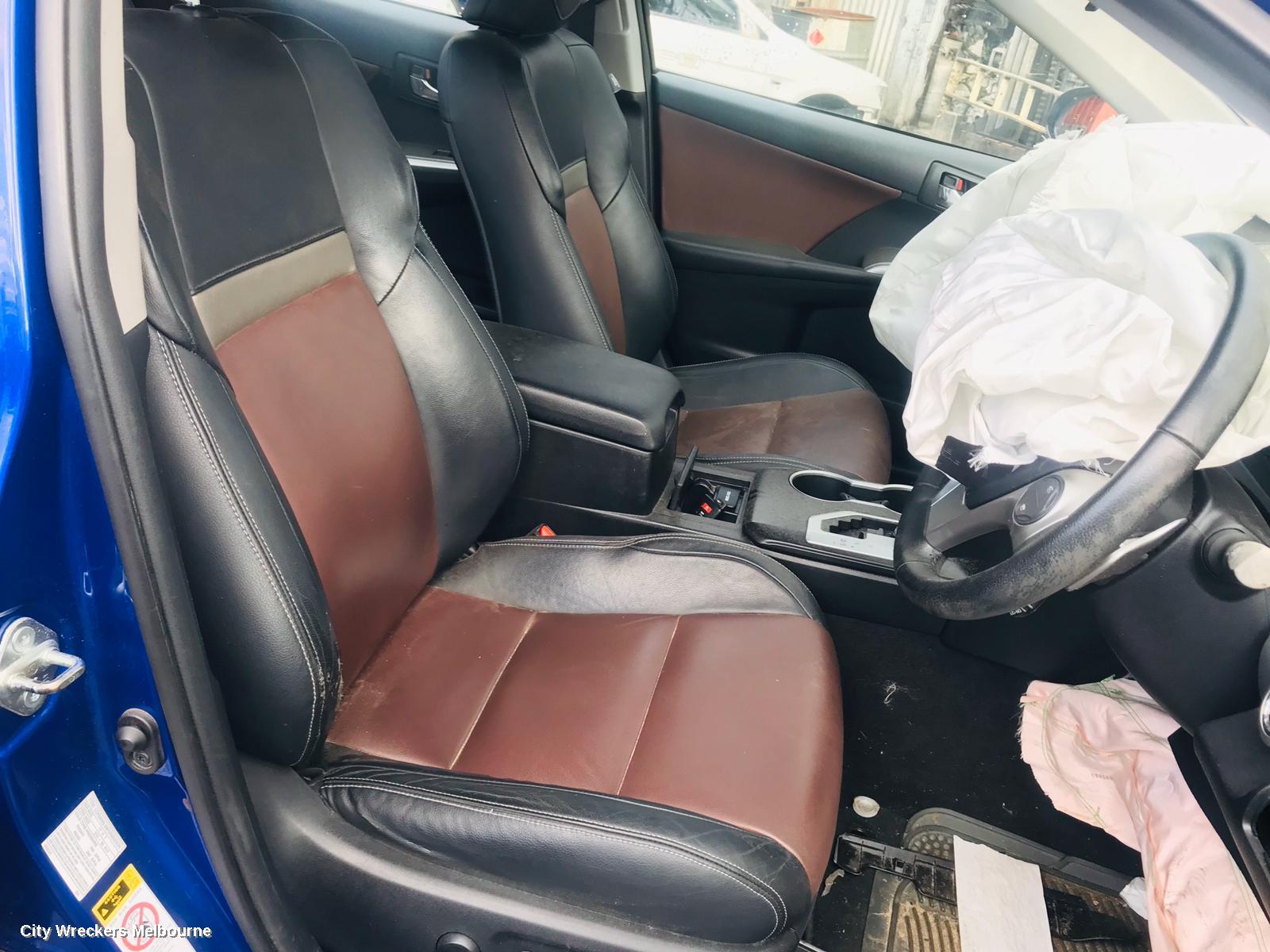 TOYOTA CAMRY LEFT REAR DOOR WINDOW, ASV50/AVV50, 12/2011 - 05/2015