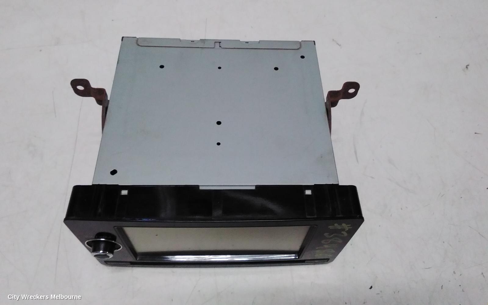 MITSUBISHI OUTLANDER RADIO/CD/DVD/SAT/TV, DISPLAY/HEAD UNIT, NON SAT NAV TYPE, ZJ-ZK, 10/2012 - 07/2016