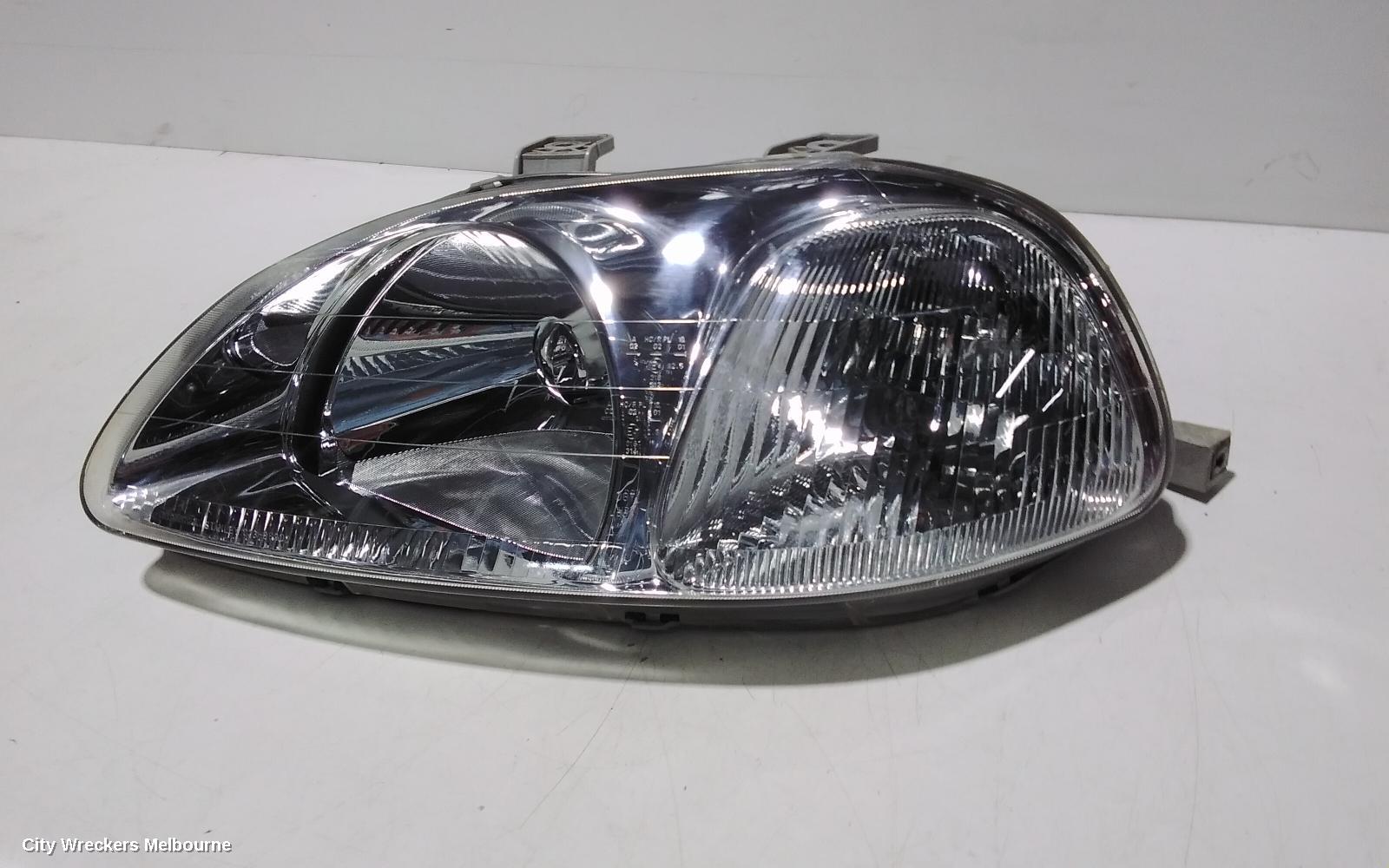 HONDA CIVIC LEFT HEADLAMP, EK, W/ GLOBE COVER, STANLEY, 10/1995 - 01/1999 (AUST TYPE)