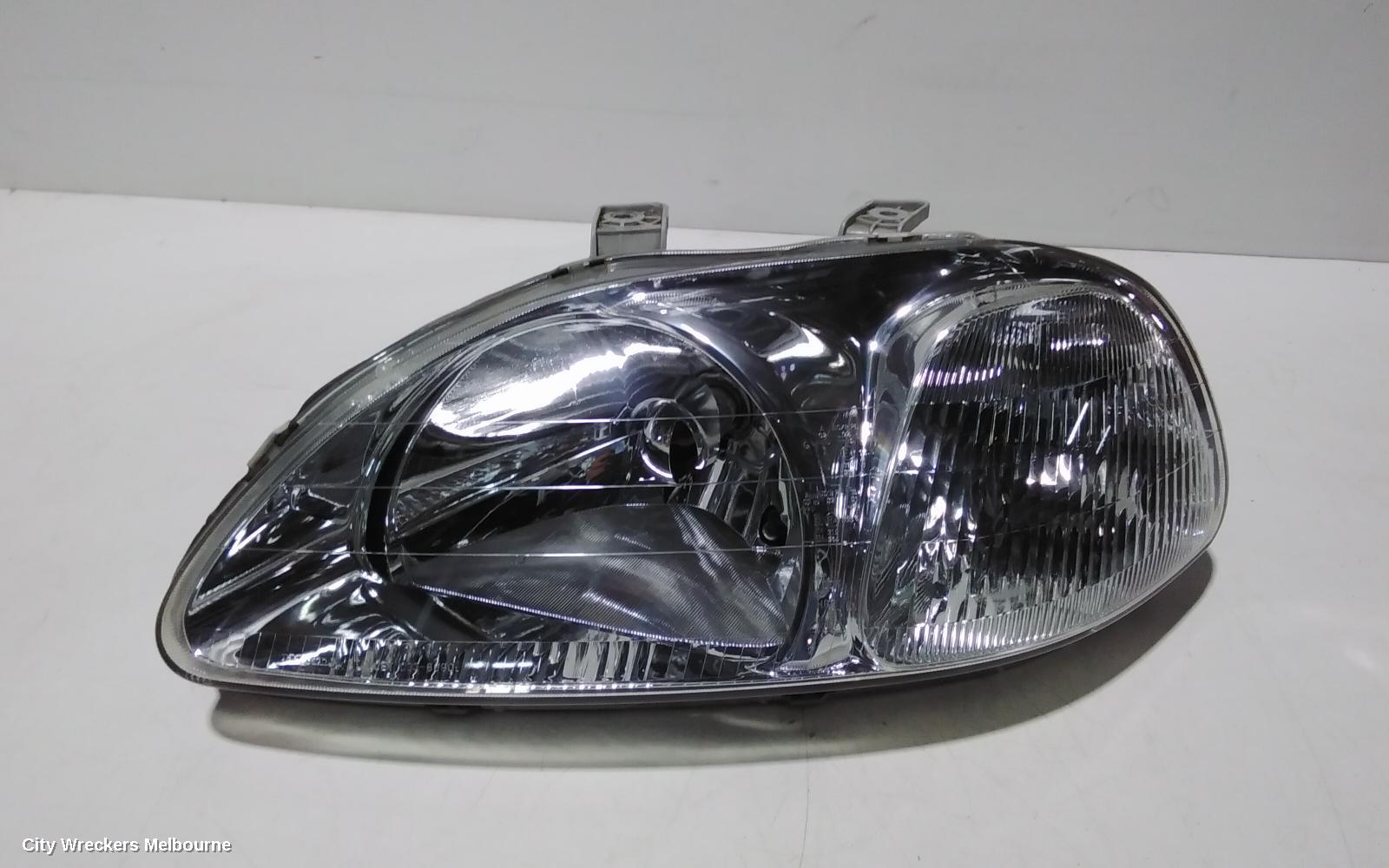 HONDA CIVIC LEFT HEADLAMP, EK, W/ GLOBE COVER, STANLEY, 10/1995 - 01/1999 (AUST TYPE)