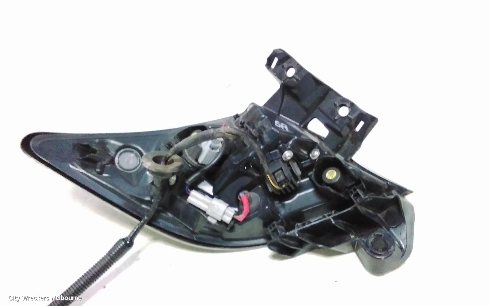 TOYOTA COROLLA RIGHT TAILLIGHT, E210, IN BODY, HATCH, 07/2018 - 08/2022