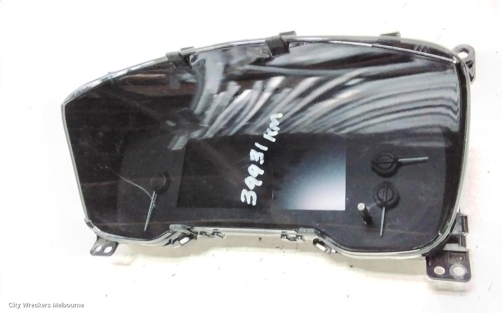 TOYOTA COROLLA INSTRUMENT CLUSTER, INSTRUMENT CLUSTER, AUTO T/M, HATCH, HYBRID, ZR, ZWE211R, 07/2018 ONWARDS