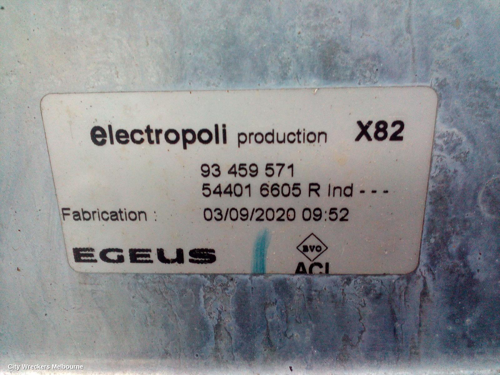 MITSUBISHI EXPRESS FRT XMEMBER/CRADLE, SN, 03/2020 - 12/2022