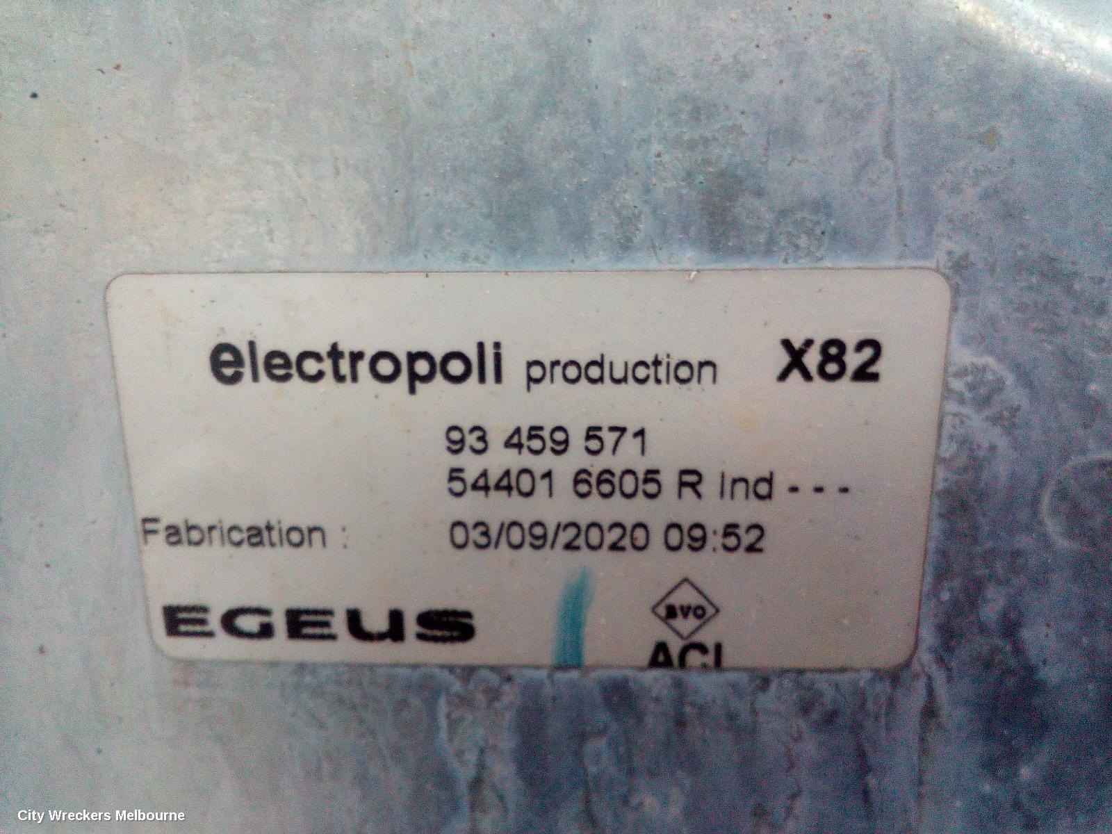 MITSUBISHI EXPRESS FRT XMEMBER/CRADLE, SN, 03/2020 - 12/2022