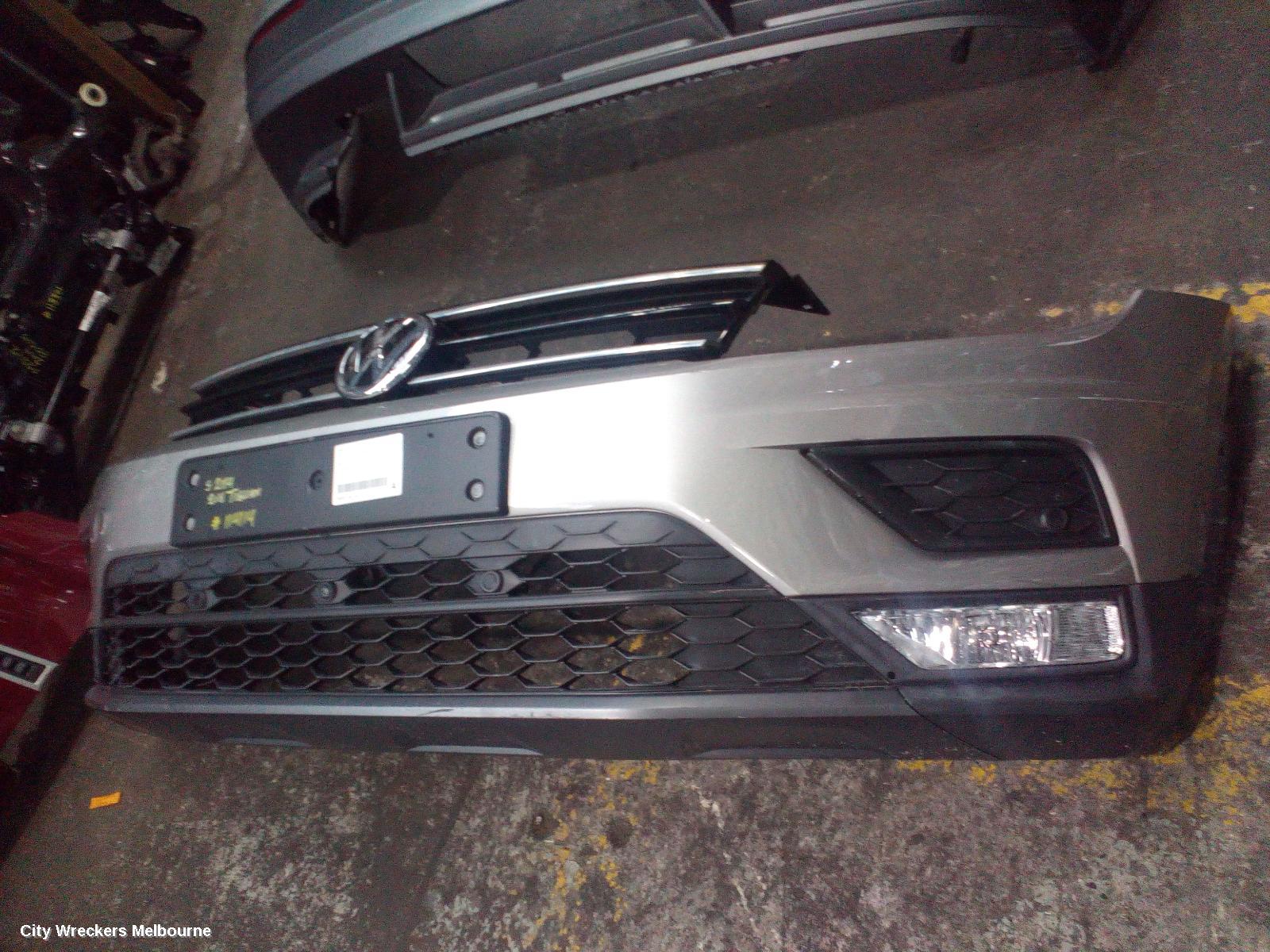 VOLKSWAGEN TIGUAN FRONT BUMPER, 5NA, TRENDLINE/COMFORTLINE/HIGHLINE/ADVENTURE/SPORTLINE, NON H/LAMP WASHER TYPE, 06/2016 - 05/2021