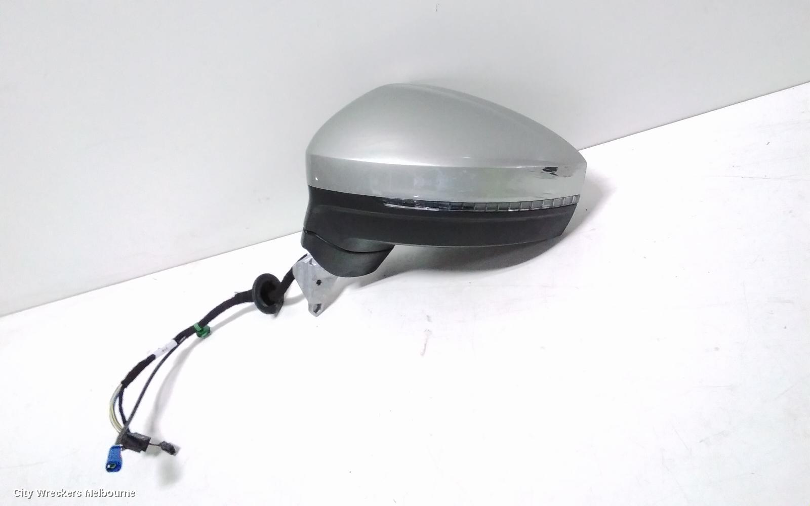 VOLKSWAGEN TIGUAN LEFT DOOR MIRROR, 5NA, POWER FOLD, W/ SIDE ASSIST & CAMERA TYPE (6XQ/KA6), 06/2016 - 02/2021