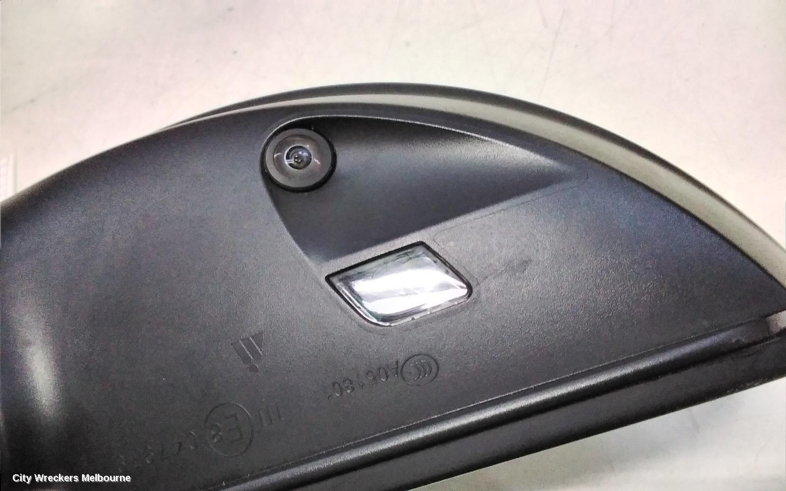 VOLKSWAGEN TIGUAN LEFT DOOR MIRROR, 5NA, POWER FOLD, W/ SIDE ASSIST & CAMERA TYPE (6XQ/KA6), 06/2016 - 02/2021