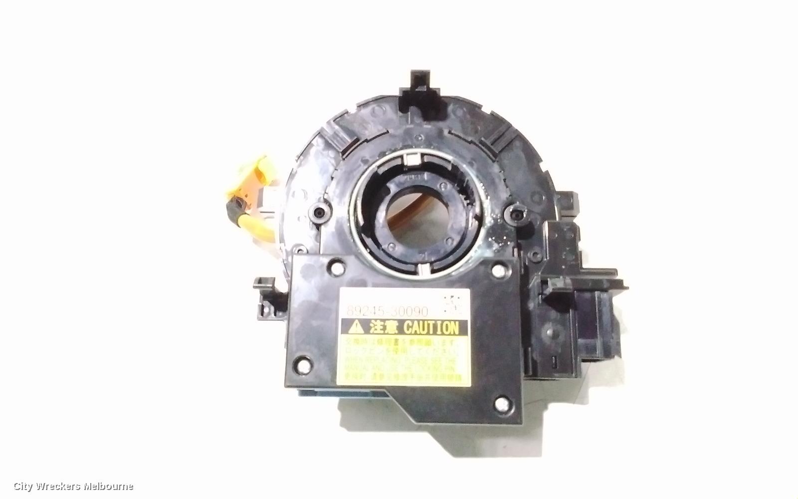 TOYOTA CAMRY AIRBAG MODULE/SENSOR, CLOCKSPRING, ASV50/AVV50, 12/2011 - 10/2017