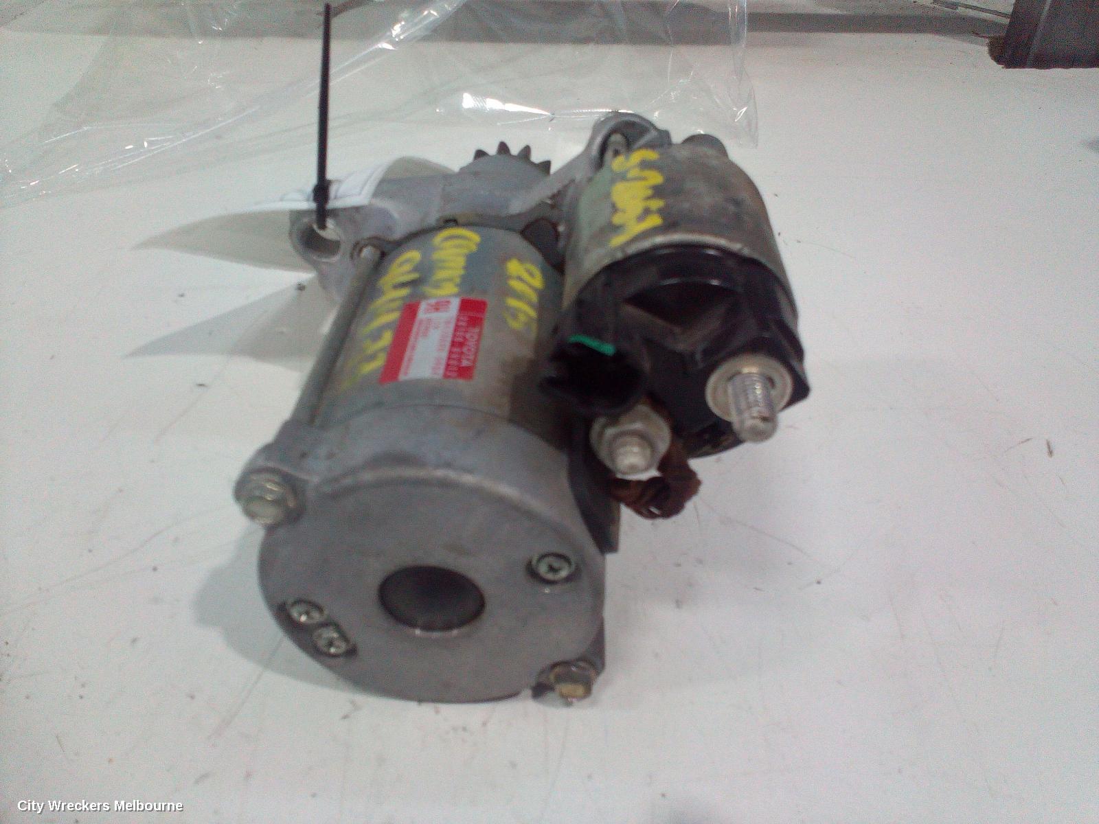 TOYOTA CAMRY STARTER, PETROL, 2.5, 2AR-FE, ASV50, 12/2011 - 10/2017