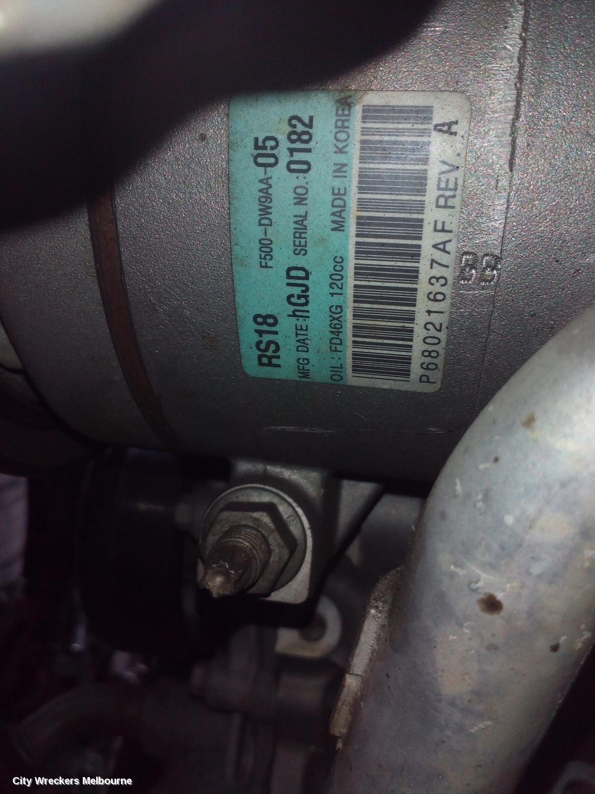 CHRYSLER 300C A/C COMPRESSOR, LX, 3.6, PETROL, HALLA BRAND, 05/2012 - 12/2014
