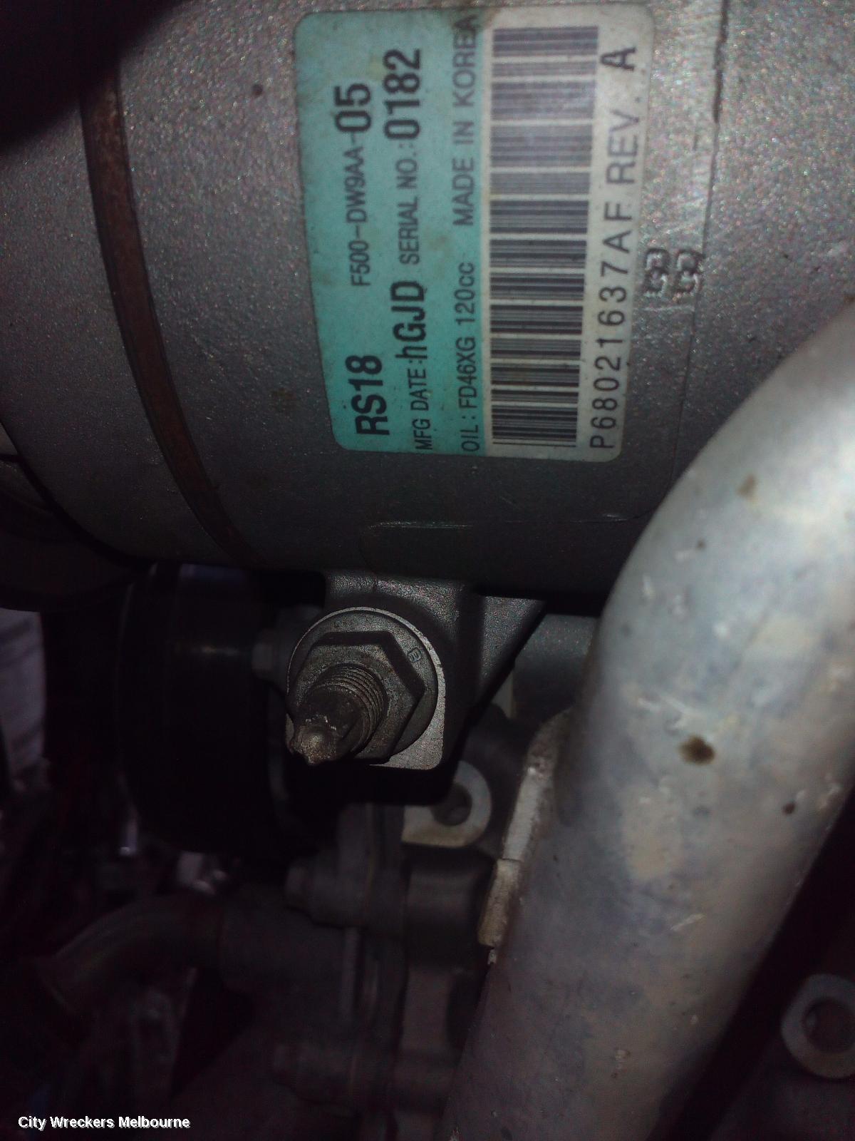 CHRYSLER 300C A/C COMPRESSOR, LX, 3.6, PETROL, HALLA BRAND, 05/2012 - 12/2014