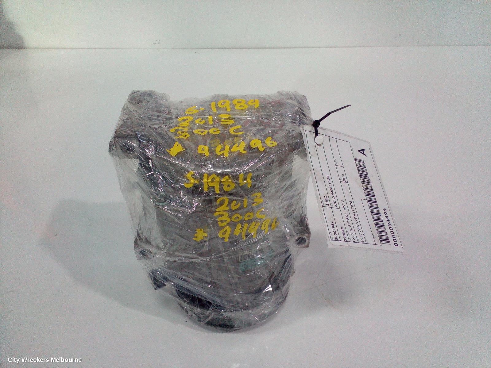 CHRYSLER 300C A/C COMPRESSOR, LX, 3.6, PETROL, HALLA BRAND, 05/2012 - 12/2014