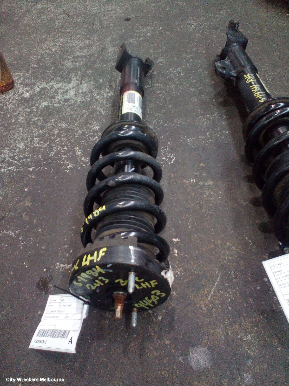 CHRYSLER 300C LEFT FRONT STRUT, LX2, STANDARD TYPE, 07/2012 ONWARDS