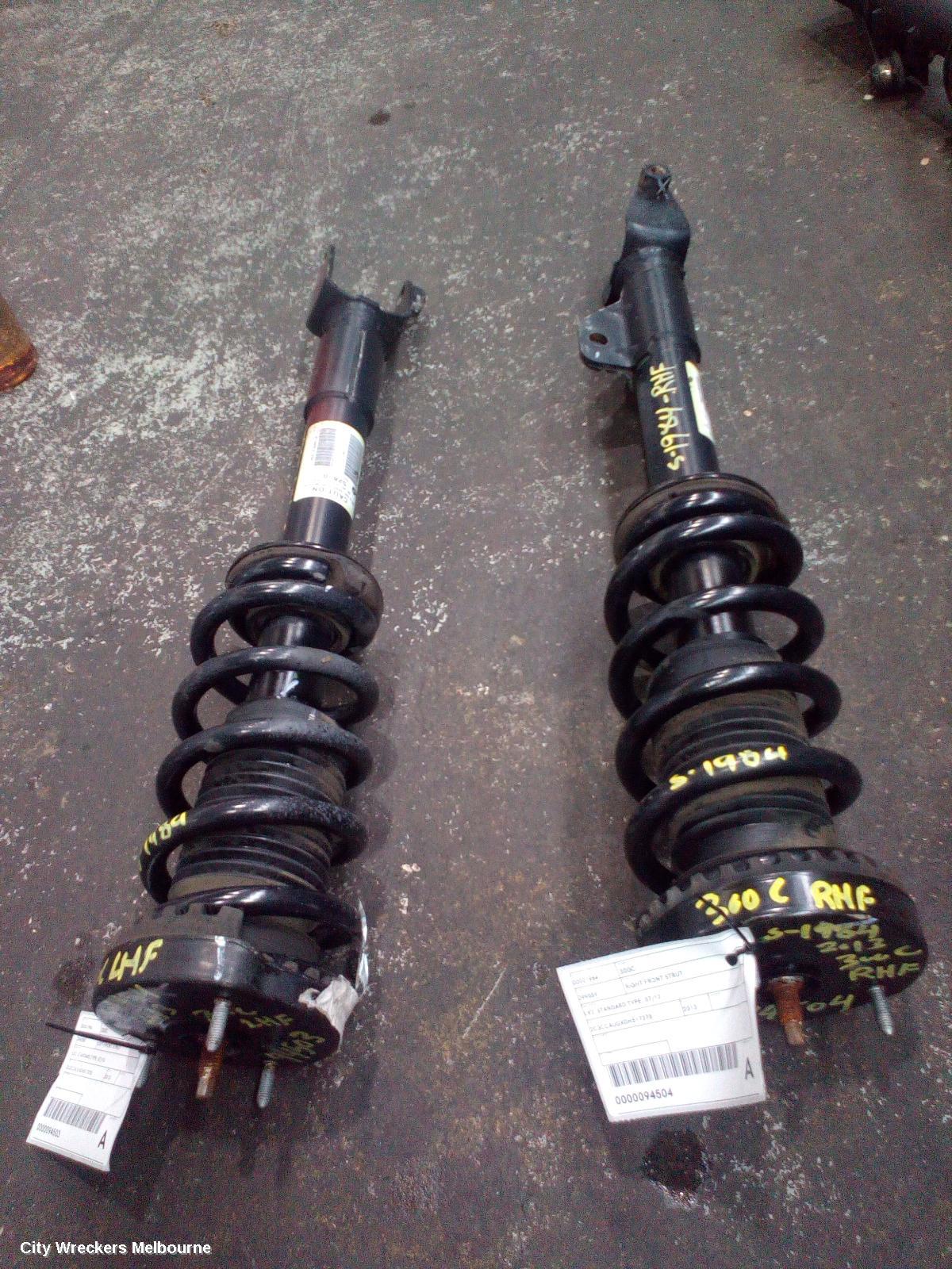 CHRYSLER 300C RIGHT FRONT STRUT, LX2, STANDARD TYPE, 07/2012 ONWARDS