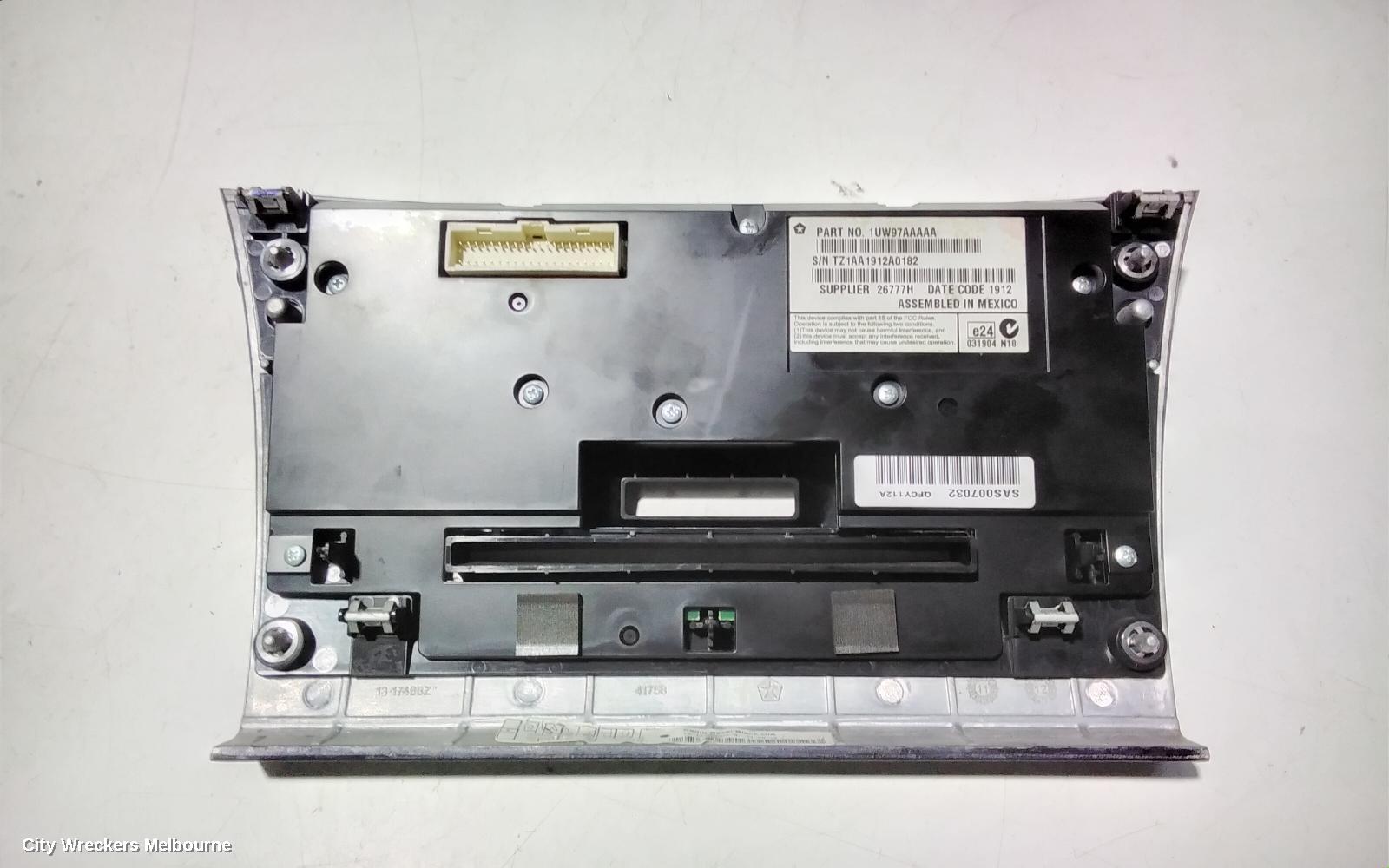 CHRYSLER 300C HEATER/AC CONTROLS, S/LIMITED/C/C LUXURY/SRT8 TYPE, LX2, 07/2012 - 12/2014