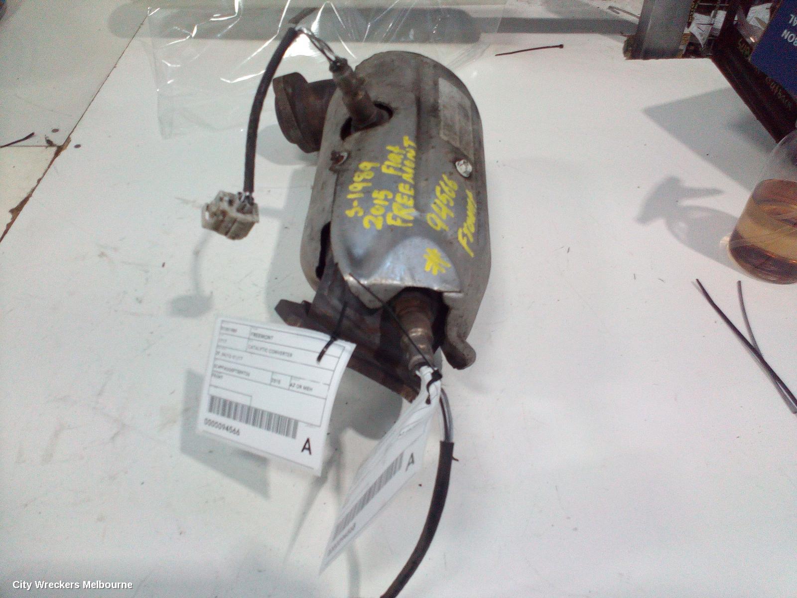 FIAT FREEMONT CATALYTIC CONVERTER, PETROL, 3.6, FRONT, JF, 01/2014 - 01/2017