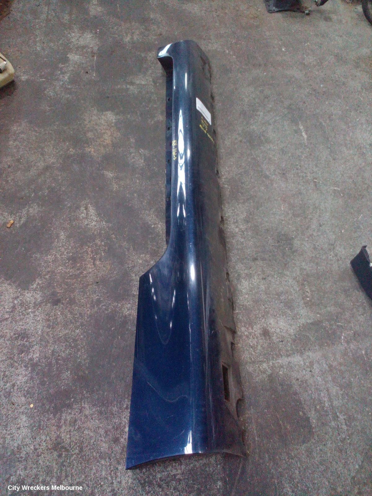 AUDI TT SIDE STEP/SKIRT, RH SIDE, 8J, 09/2006 - 12/2014
