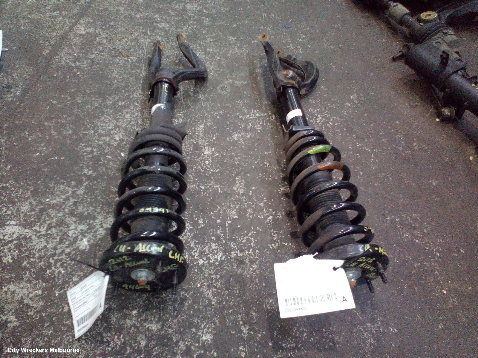 HONDA ACCORD RIGHT FRONT STRUT, 8TH GEN, EURO (VIN JHMCU), 2.4, 06/2008 - 12/2015