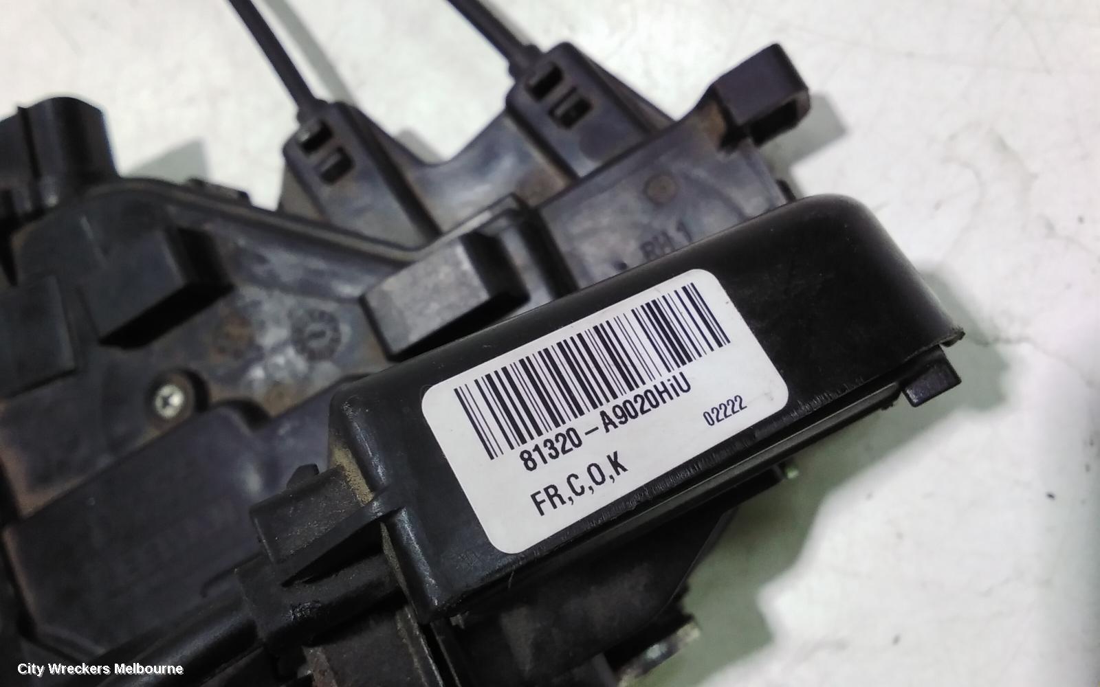 KIA CARNIVAL/GRAND CARNIVAL DOOR/BOOT/GATE LOCK, RIGHT FRONT DOOR LOCK, YP, 02/2015 - 10/2020