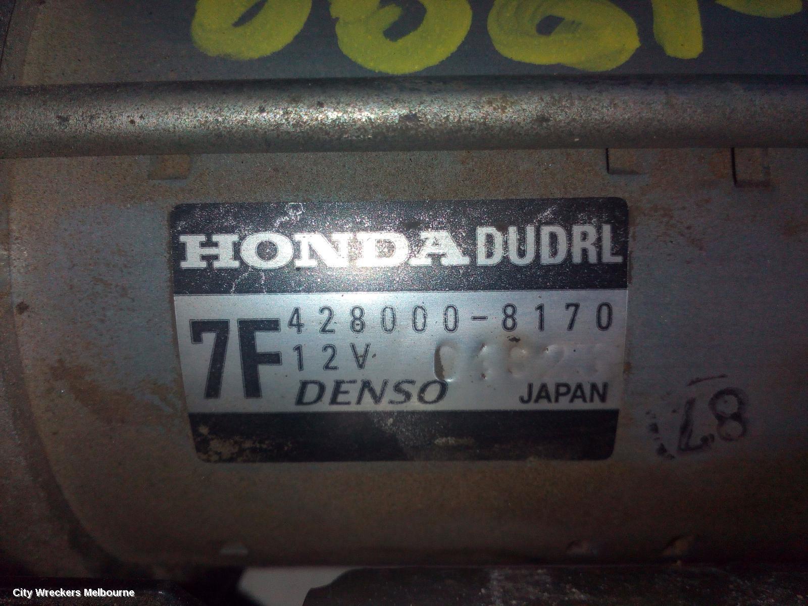 HONDA HRV STARTER, PETROL, 1.8, R18ZF, RU5, 12/2014 - 10/2021