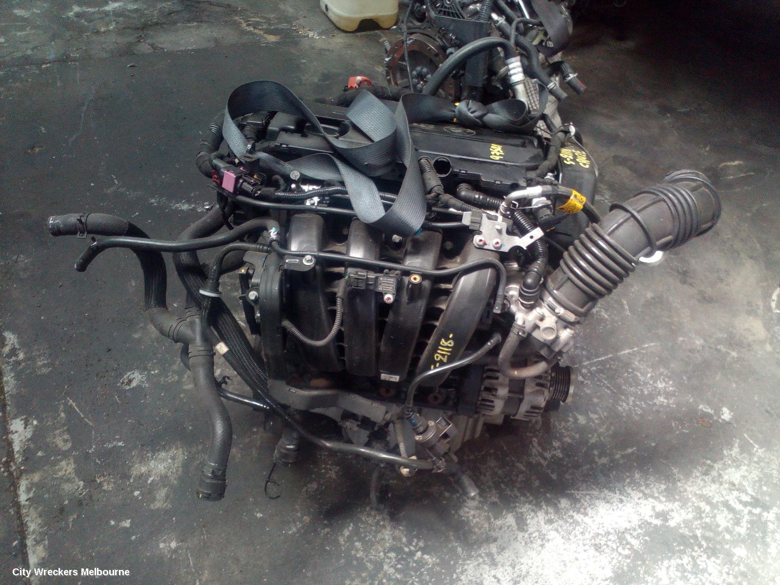 HOLDEN CRUZE ENGINE, PETROL, 1.8, F18D4, 8TH VIN = M, JH, 03/2013 - 01/2017