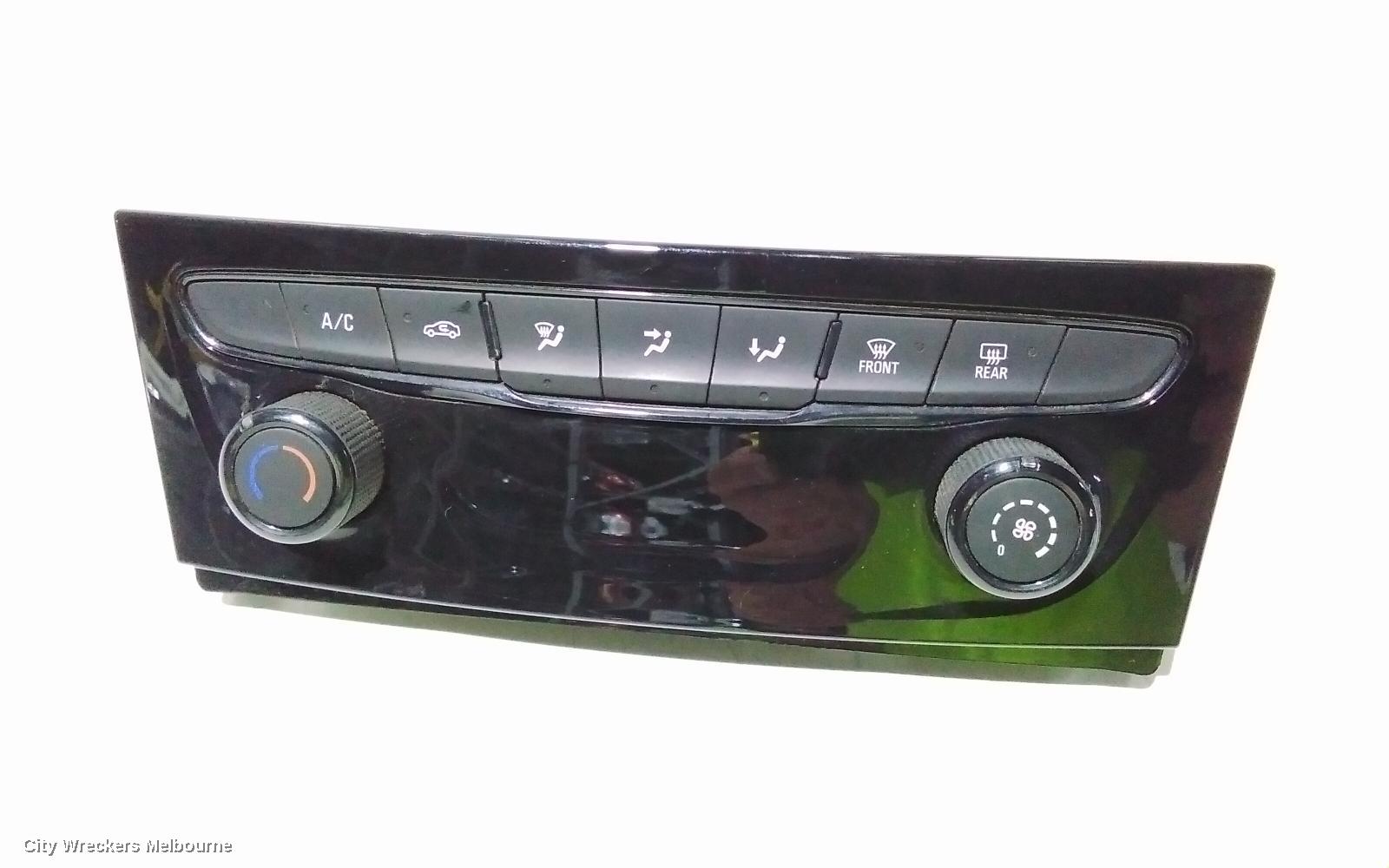 HOLDEN ASTRA HEATER/AC CONTROLS, NON CLIMATE CONTROL, BK, 5DR HATCH/WAGON, 09/2016 ONWARDS