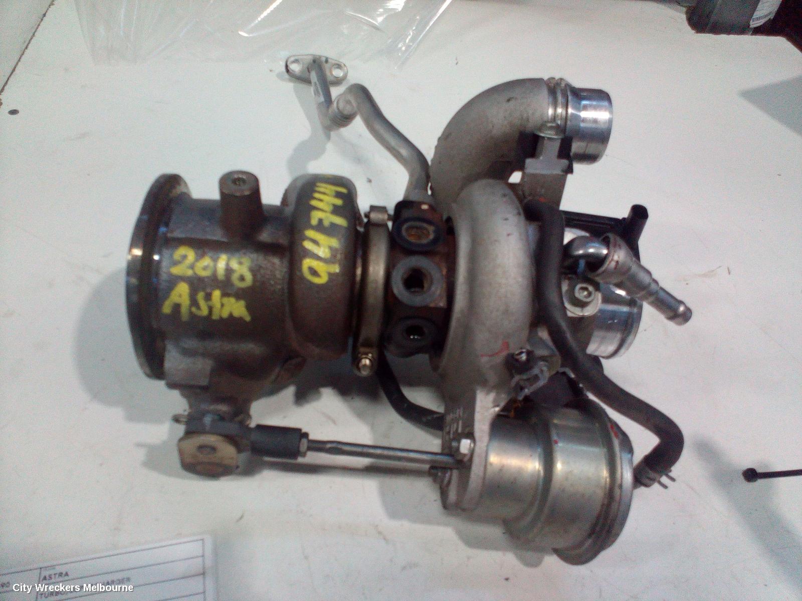 HOLDEN ASTRA TURBO SUPERCHARGER, PETROL, 1.4, BK-BL, 09/2016 - 12/2020