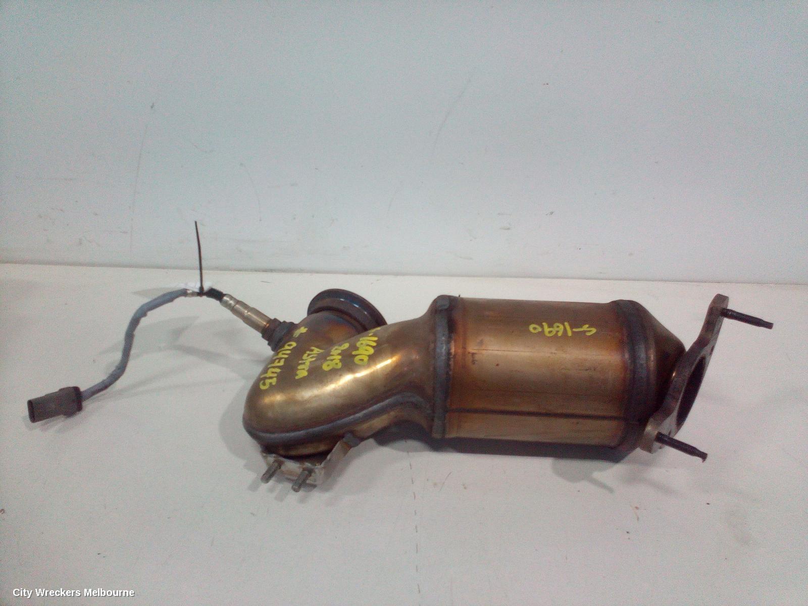 HOLDEN ASTRA CATALYTIC CONVERTER, MANIFOLD, 1.4, PETROL, BK-BL, 09/2016 - 12/2020