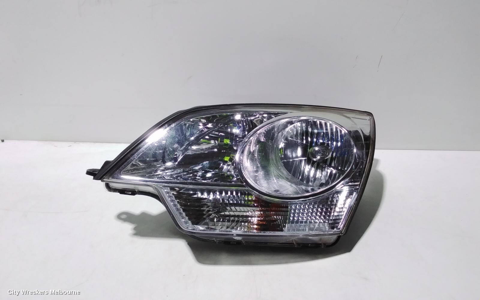 HOLDEN CAPTIVA LEFT HEADLAMP, CG, MAXX/CAPTIVA 5 (4TH VIN = D), 07/2008 - 09/2015