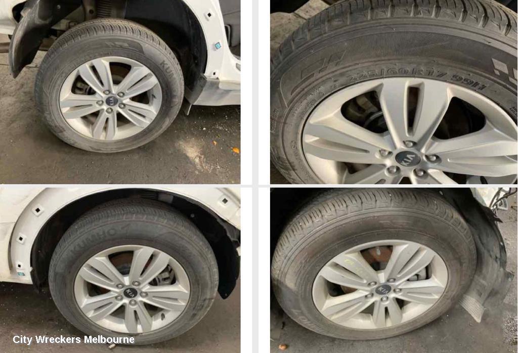 KIA SPORTAGE WHEEL MAG, FACTORY, 17X7IN, QL, 10/2015 - 04/2018