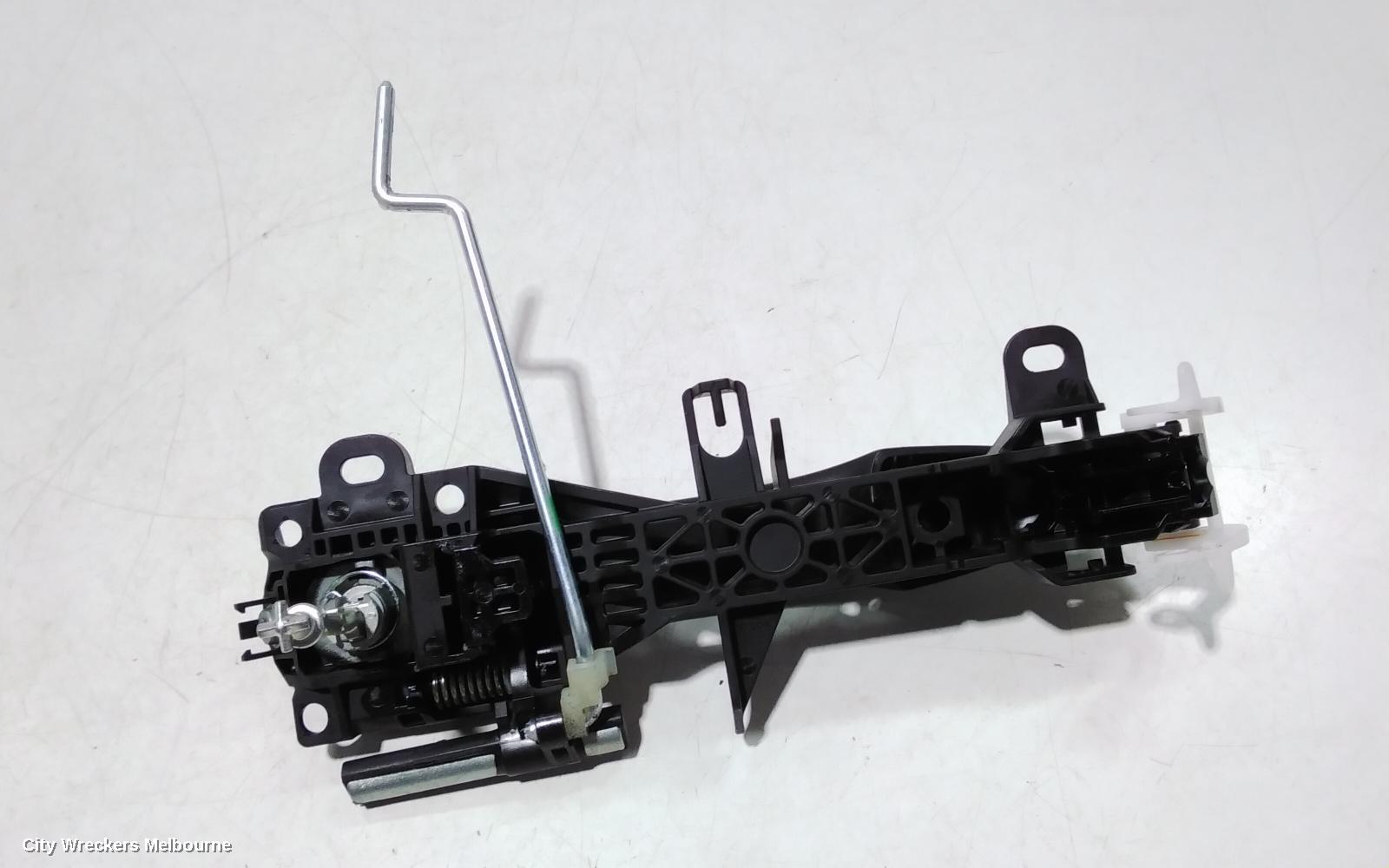 TOYOTA HIACE DOOR HANDLE, OUTER, RH FRONT, BLACK, 300 SERIES, 04/2019 ONWARDS