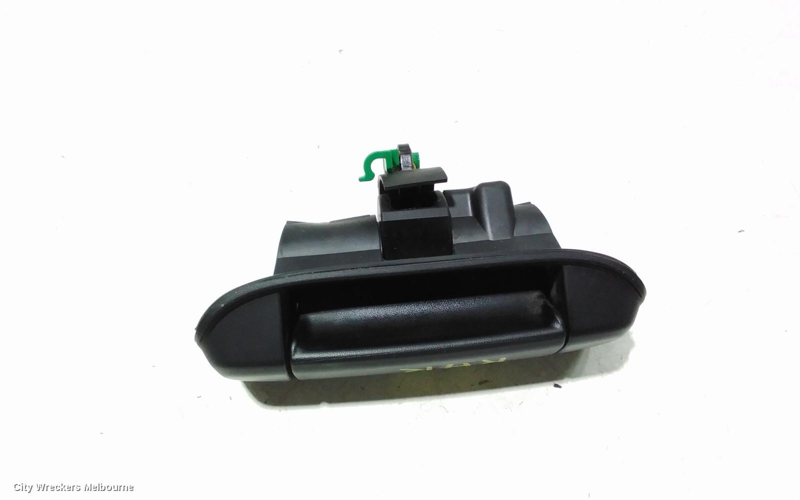 TOYOTA HIACE DOOR HANDLE, OUTER, RH REAR, BLACK, 300 SERIES, 04/2019 ONWARDS
