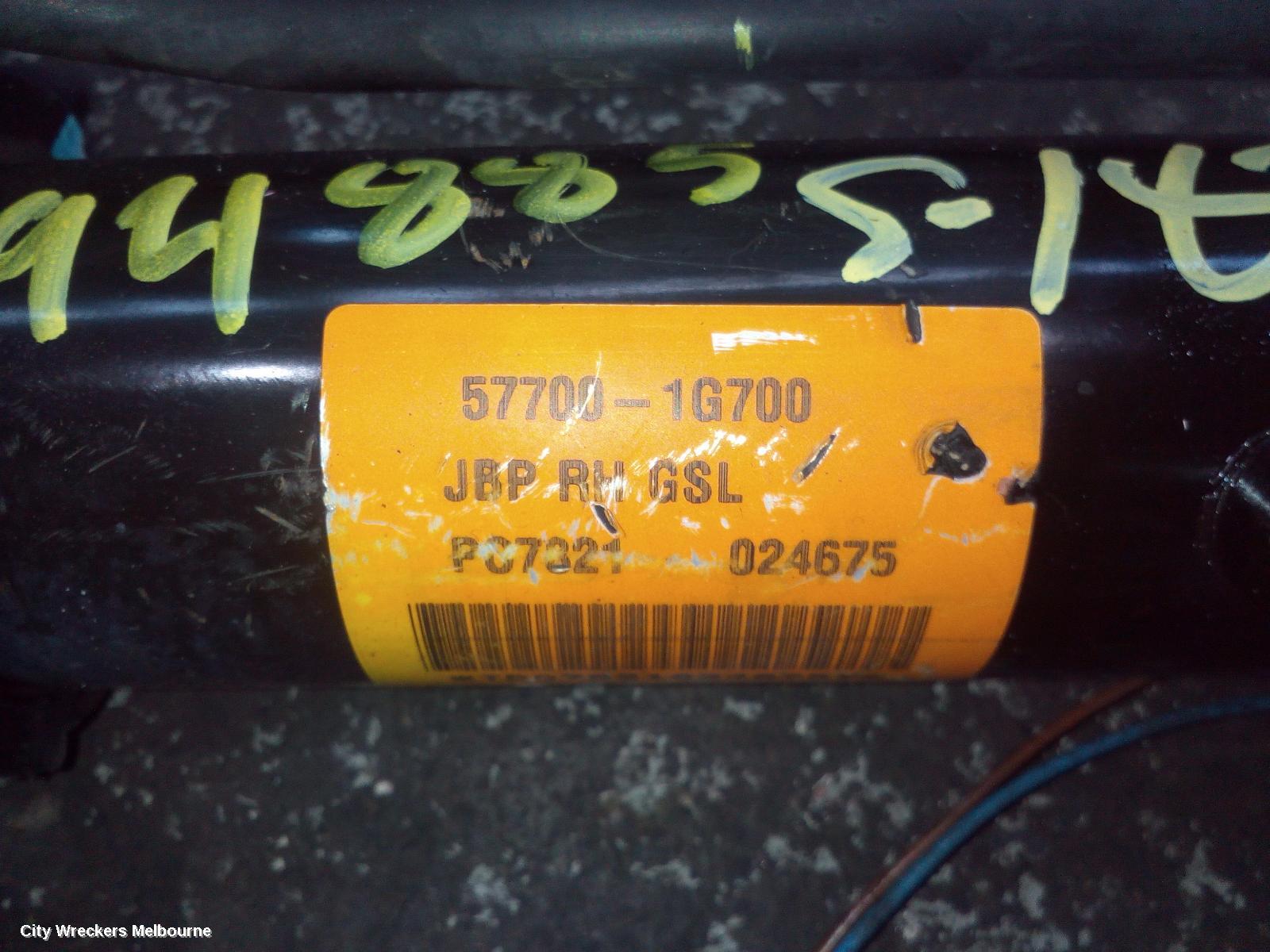 KIA RIO STEERING BOX/RACK, JB, POWER, 08/2005 - 07/2011