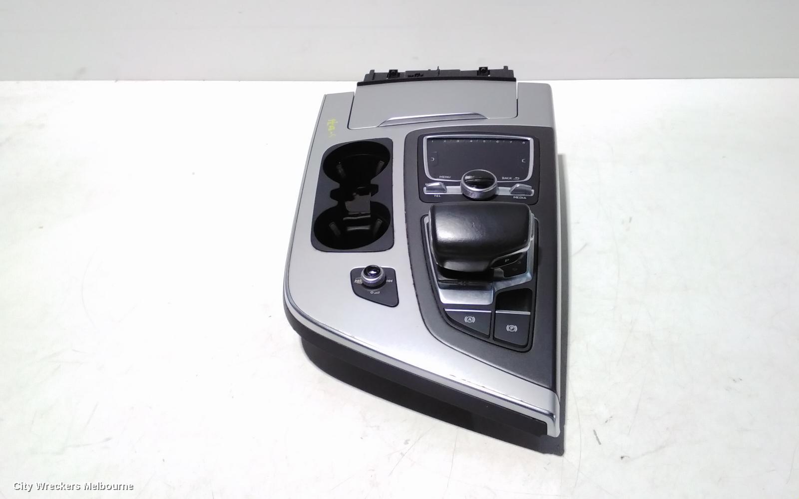AUDI Q7 RADIO/CD/DVD/SAT/TV, MMI CONTROLS, 4M, 09/2015 - 03/2020