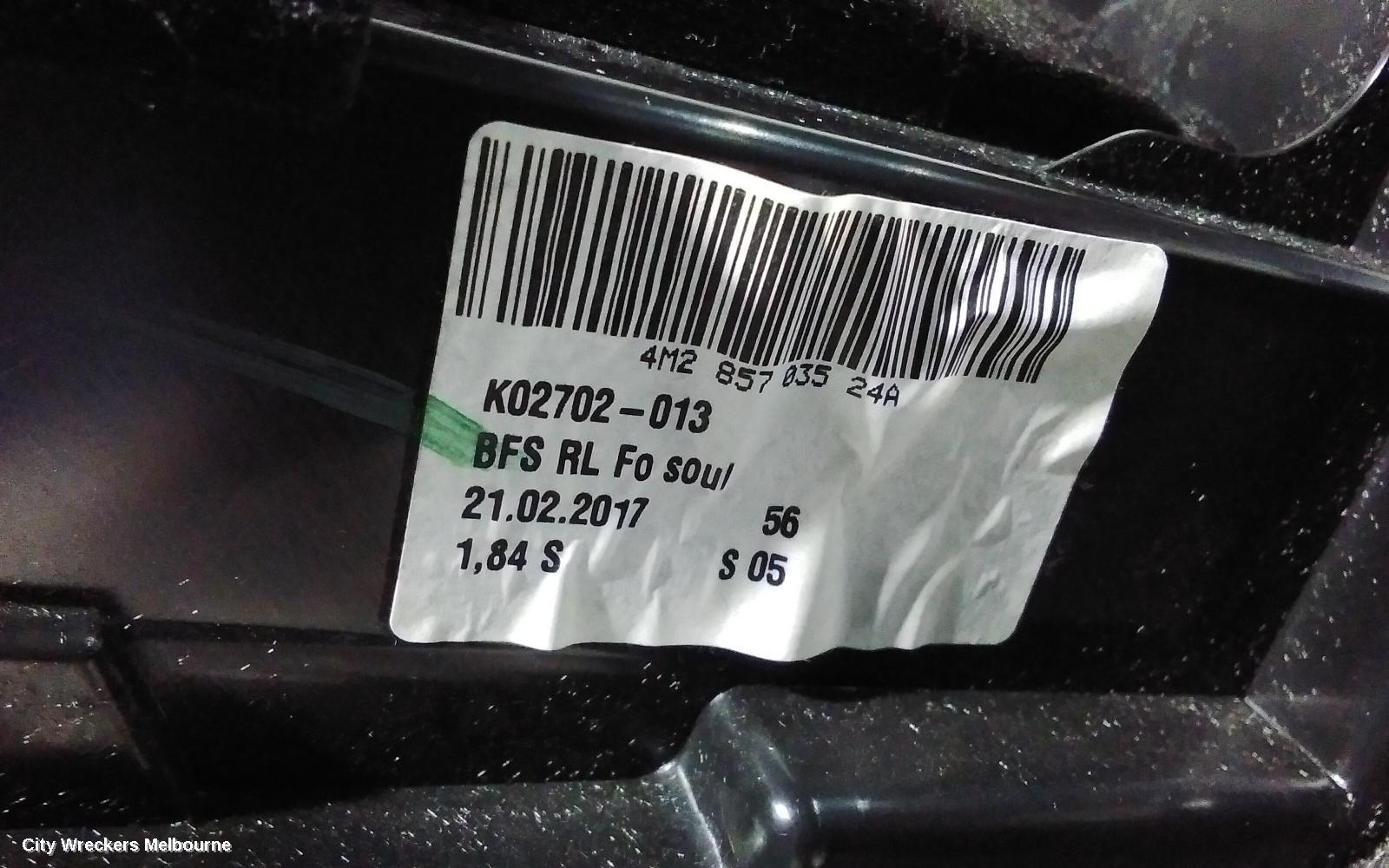 AUDI Q7 GLOVE BOX, 4M, 07/2015 ONWARDS