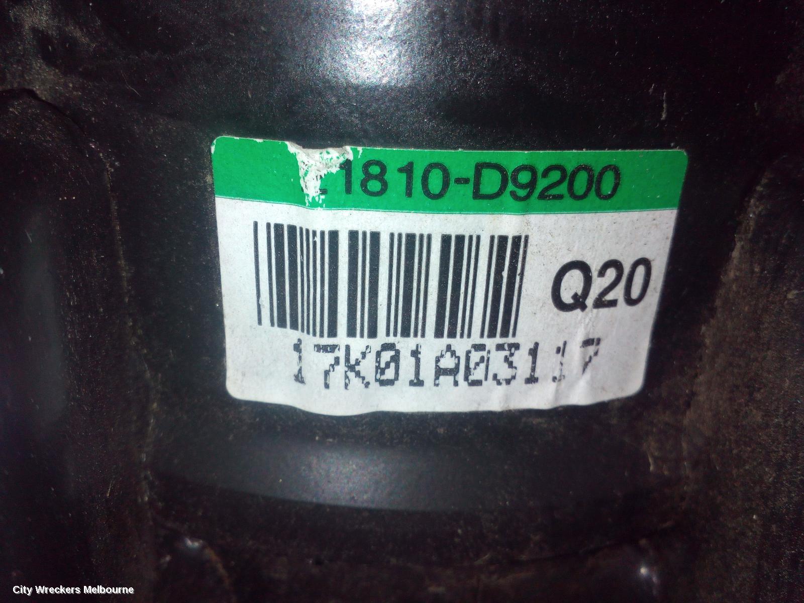 KIA SPORTAGE MOUNT, QL, 10/2015 - 08/2021