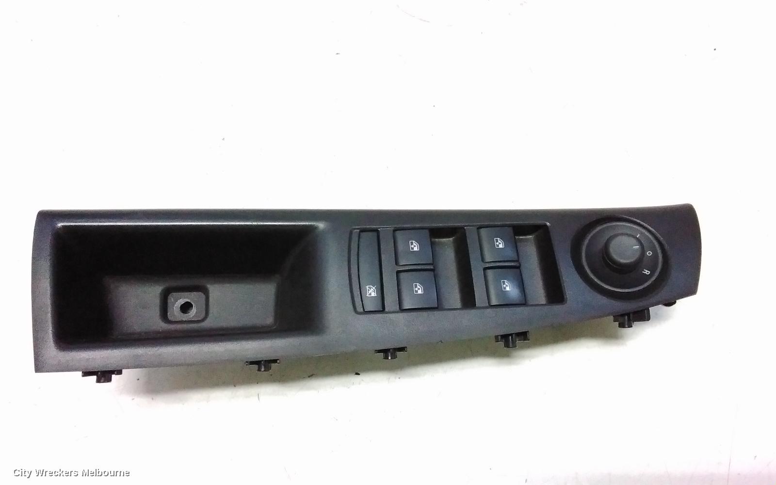 HOLDEN CRUZE PWR DR WIND SWITCH, RH FRONT (MASTER SWITCH), JH, 03/2011 - 01/2017