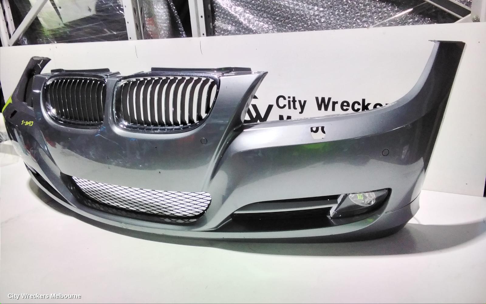 BMW 3 SERIES FRONT BUMPER, E90, W/ H/LAMP WASHERS TYPE, 08/2008 - 01/2012