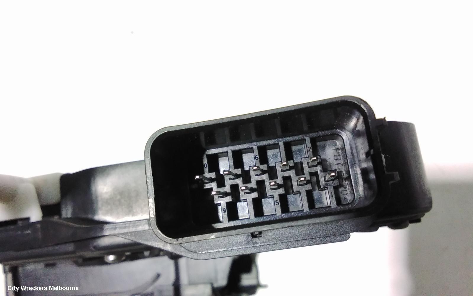 LAND ROVER RANGEROVER EVOQUE DOOR/BOOT/GATE LOCK, RIGHT REAR DOOR LOCK, L538, W/ KEYLESS START TYPE (ONE WIRE PLUG), 11/2011 - 01/2019