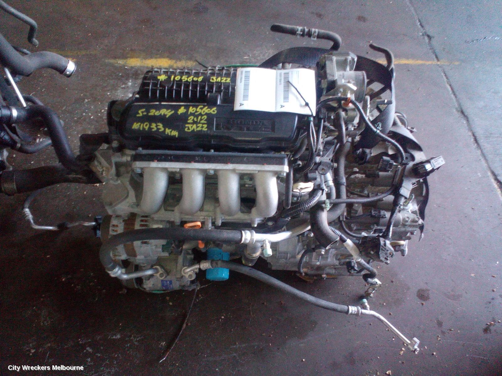 HONDA JAZZ ENGINE, 1.3, L13Z1, GE, 08/2008 - 06/2014