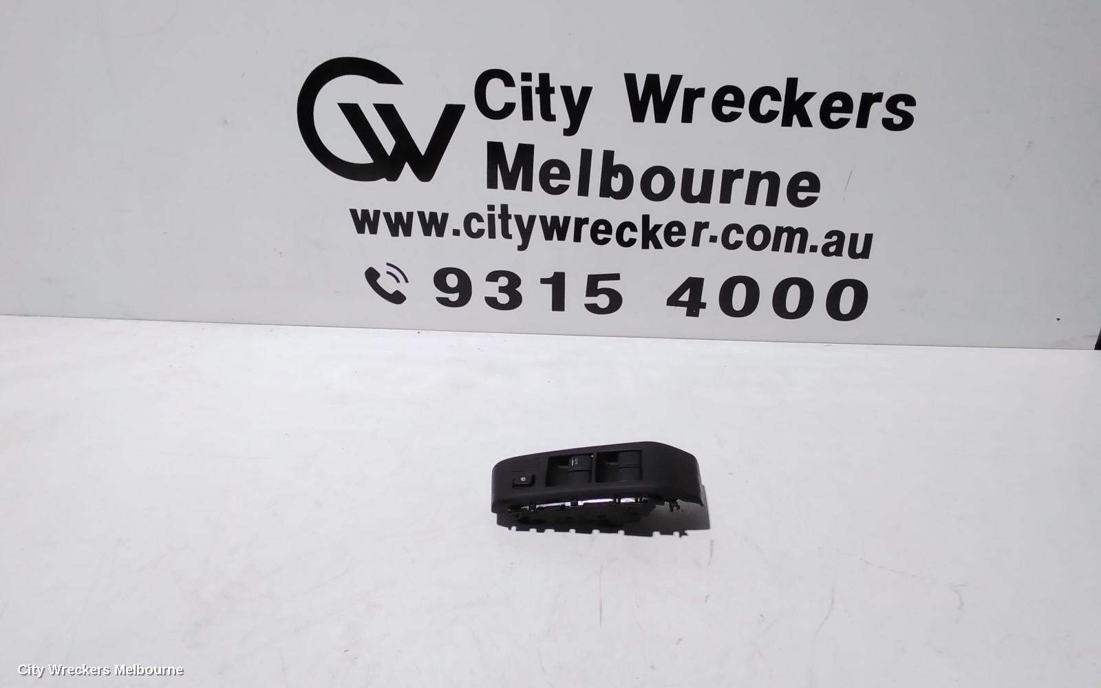 HONDA JAZZ PWR DR WIND SWITCH, RH FRONT (MASTER SWTICH), GE, 04/2011 - 06/2014