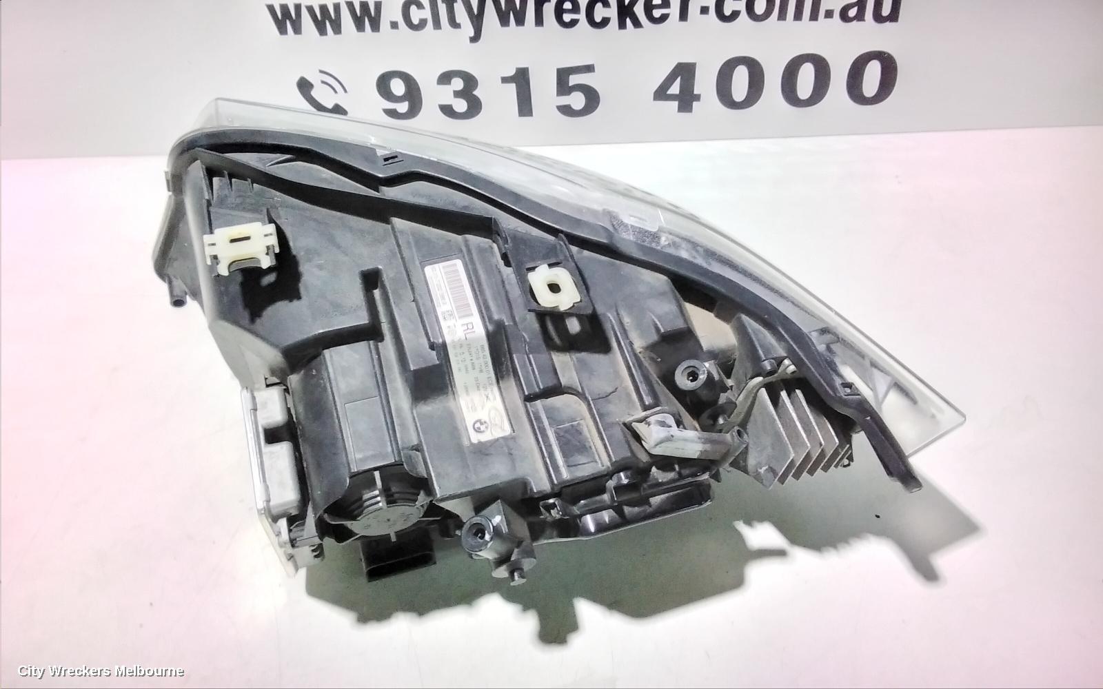 BMW 3 SERIES RIGHT HEADLAMP, E90/E91, SEDAN/WAGON, BI XENON, NON ADAPTIVE TYPE, 11/2008 - 09/2013