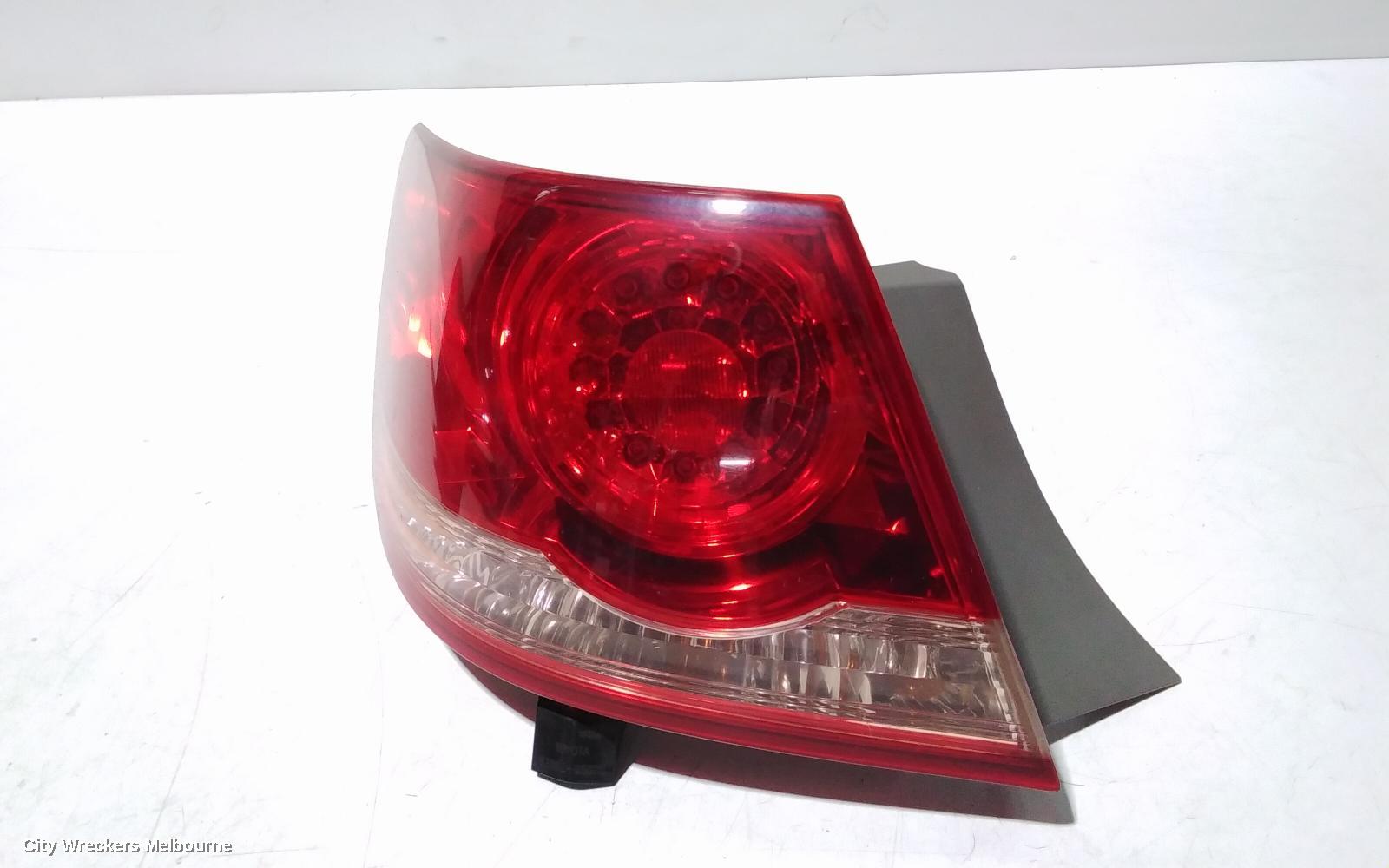 TOYOTA AURION LEFT TAILLIGHT, GSV40R, AT-X/PRIODIGY/PRESARA/TOURING, 10/2006 - 08/2009