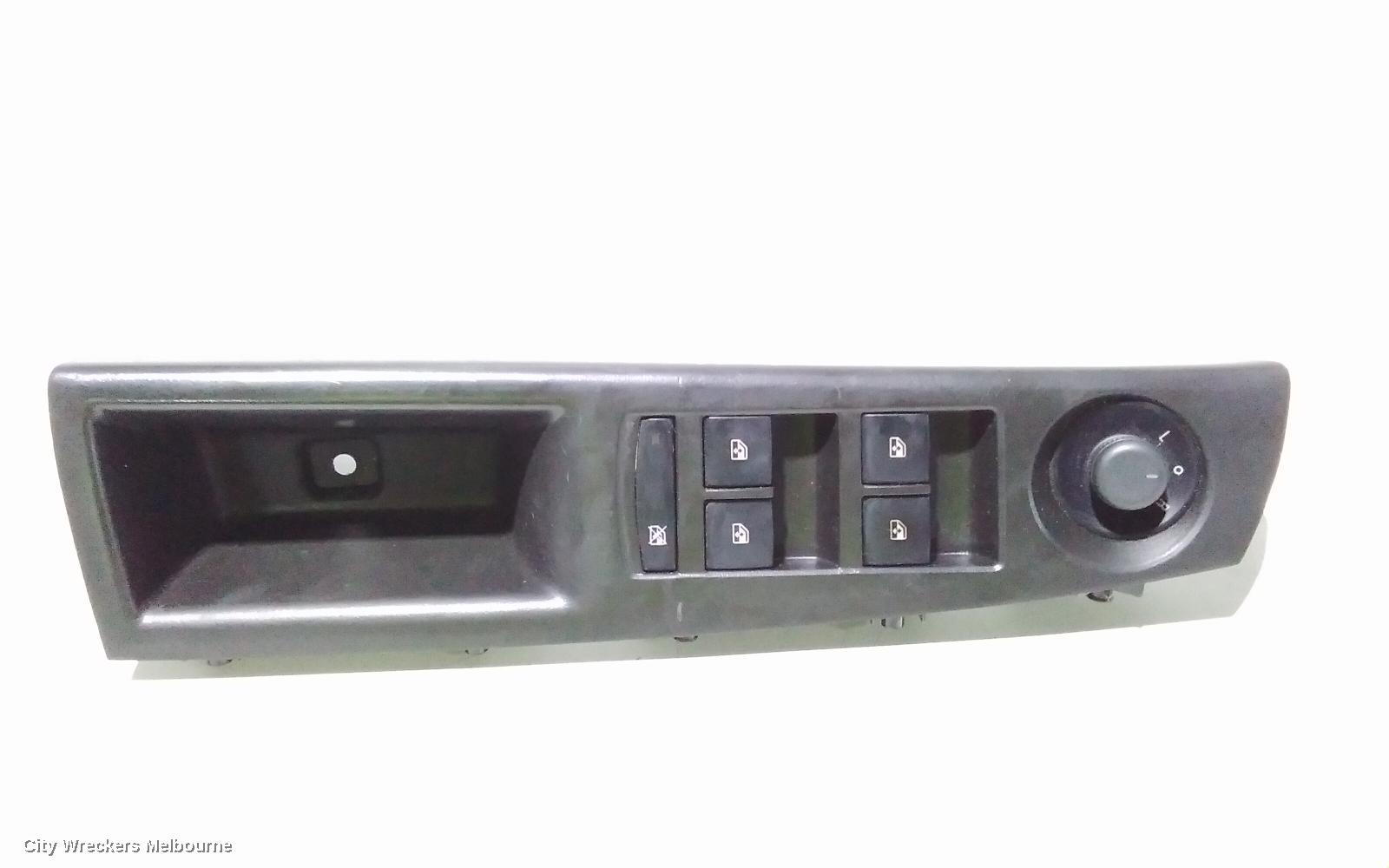 HOLDEN CRUZE PWR DR WIND SWITCH, RH FRONT (MASTER SWITCH), JH, 03/2011 - 01/2017