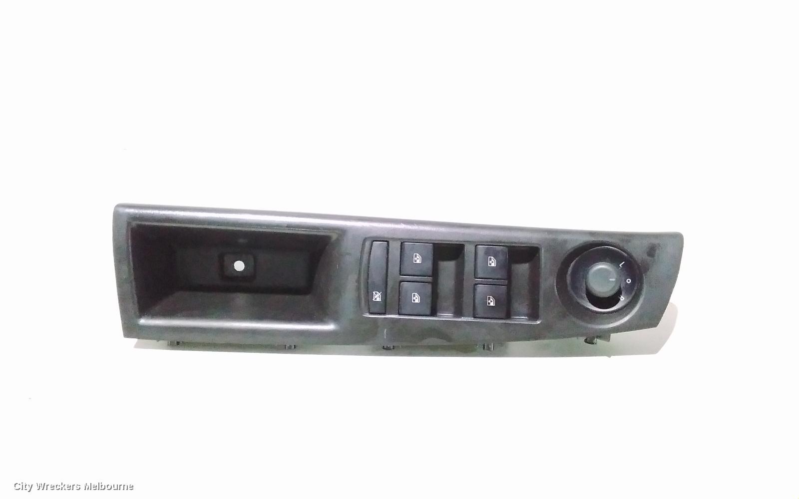 HOLDEN CRUZE PWR DR WIND SWITCH, RH FRONT (MASTER SWITCH), JH, 03/2011 - 01/2017