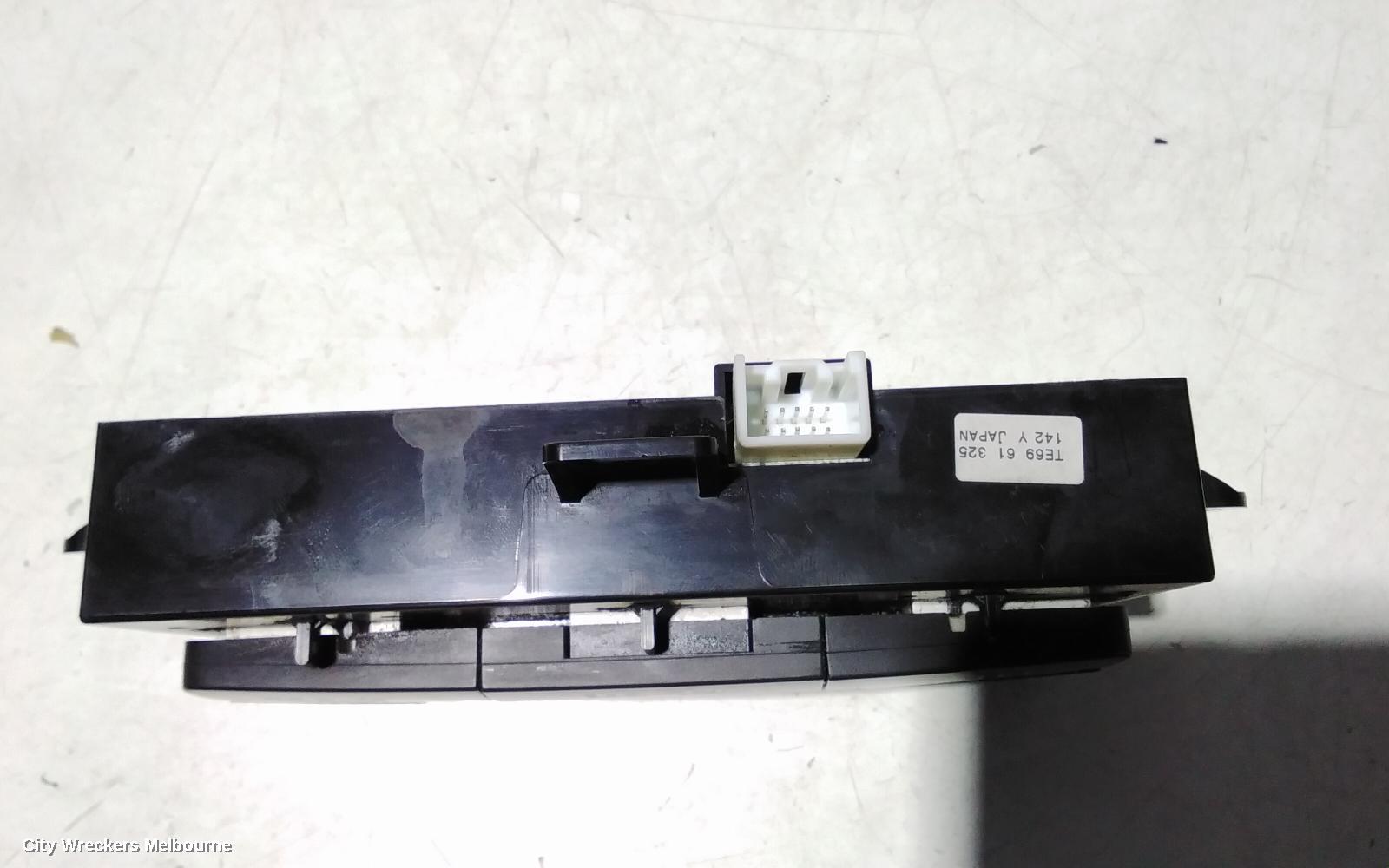 MAZDA CX9 HEATER/AC CONTROLS, REAR CONTROL, TB, 06/2009 - 12/2015