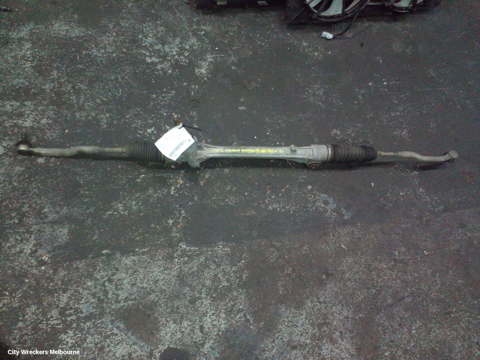 TOYOTA CAMRY STEERING BOX/RACK, ASV50/AVV50, 12/2011 - 10/2017