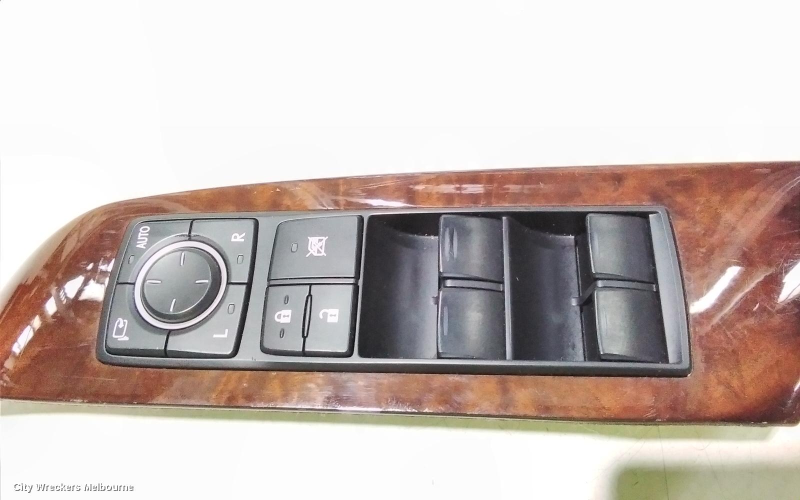 LEXUS RX SERIES PWR DR WIND SWITCH, RH FRONT (MASTER SWITCH), AL10, 12/2008 - 08/2015