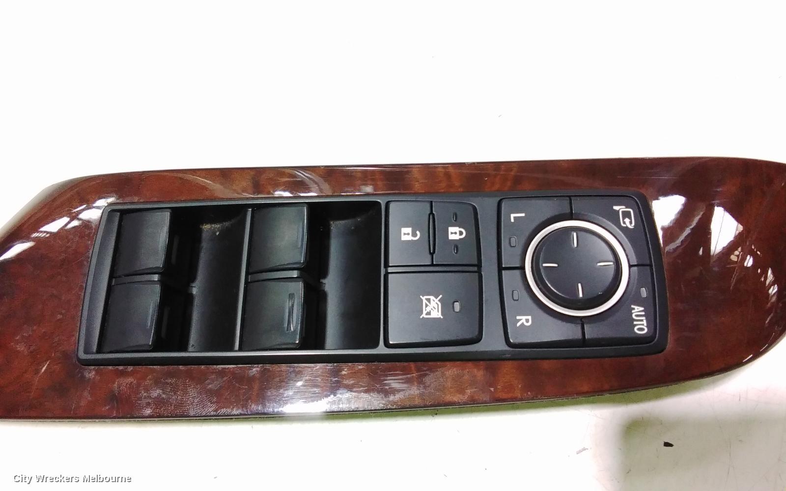 LEXUS RX SERIES PWR DR WIND SWITCH, RH FRONT (MASTER SWITCH), AL10, 12/2008 - 08/2015