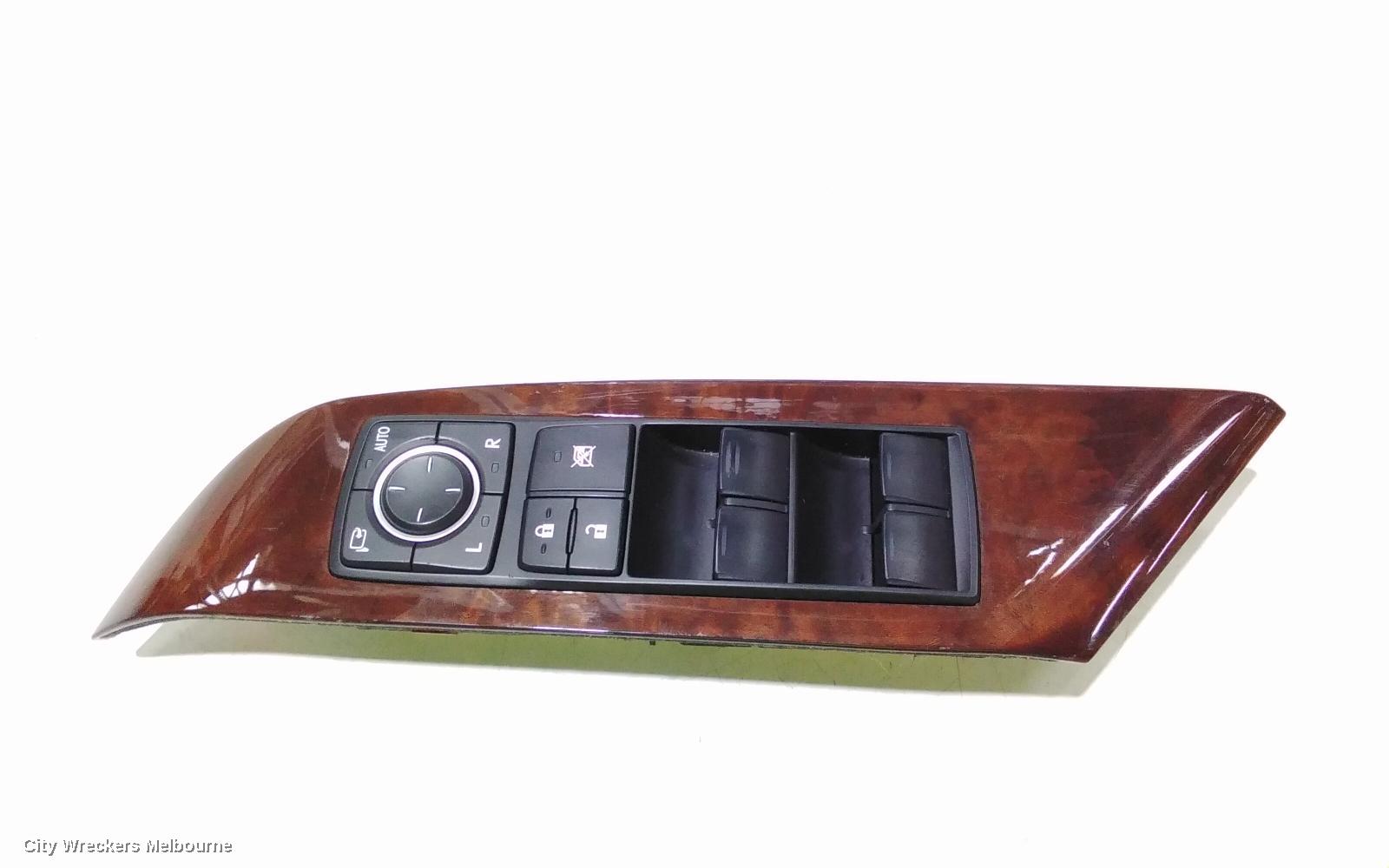 LEXUS RX SERIES PWR DR WIND SWITCH, RH FRONT (MASTER SWITCH), AL10, 12/2008 - 08/2015